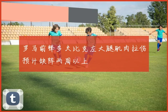 罗马前锋多夫比克左大腿肌肉拉伤预计缺阵两周以上